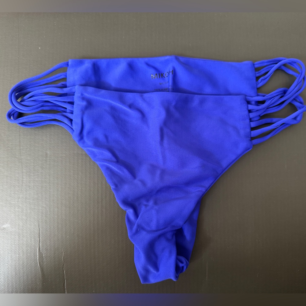 MIKOH strapless blue bikini - Picture 5 of 5